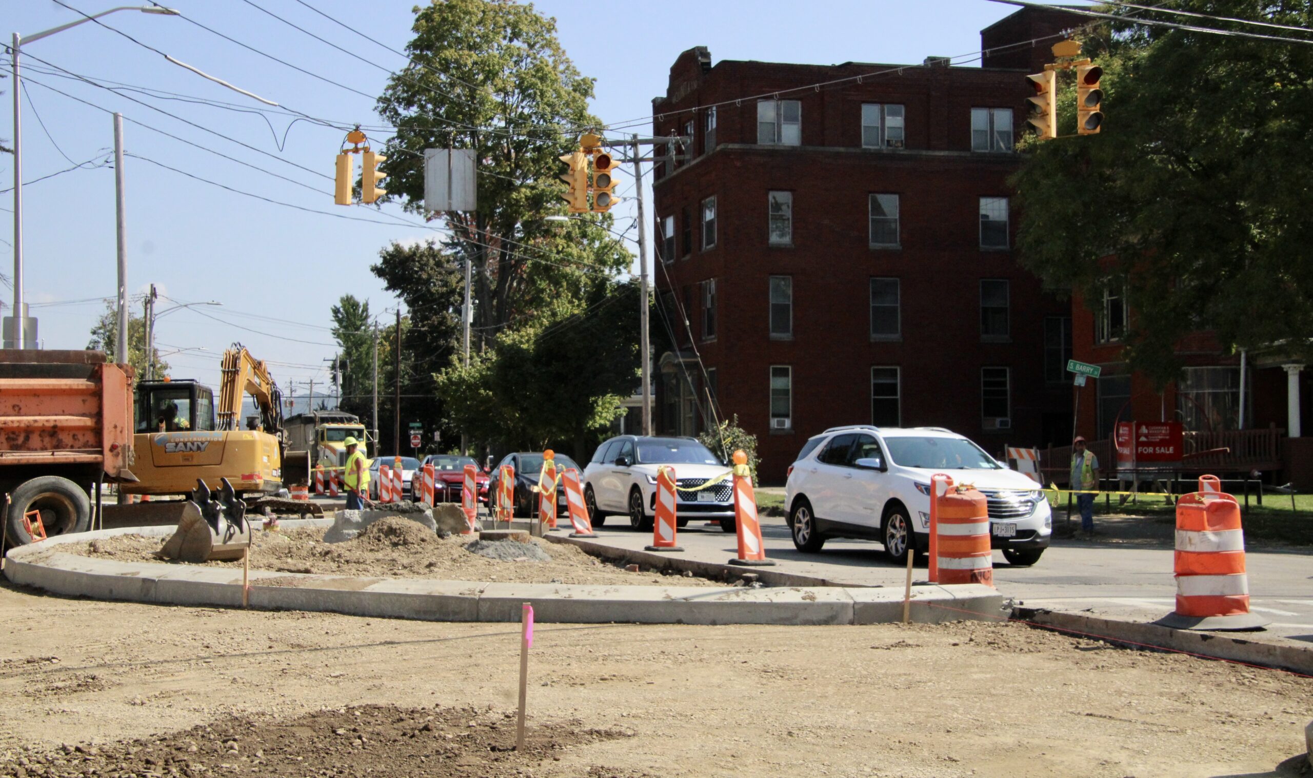 Olean applies for a grant for federal funds to continue construction down West State Street.