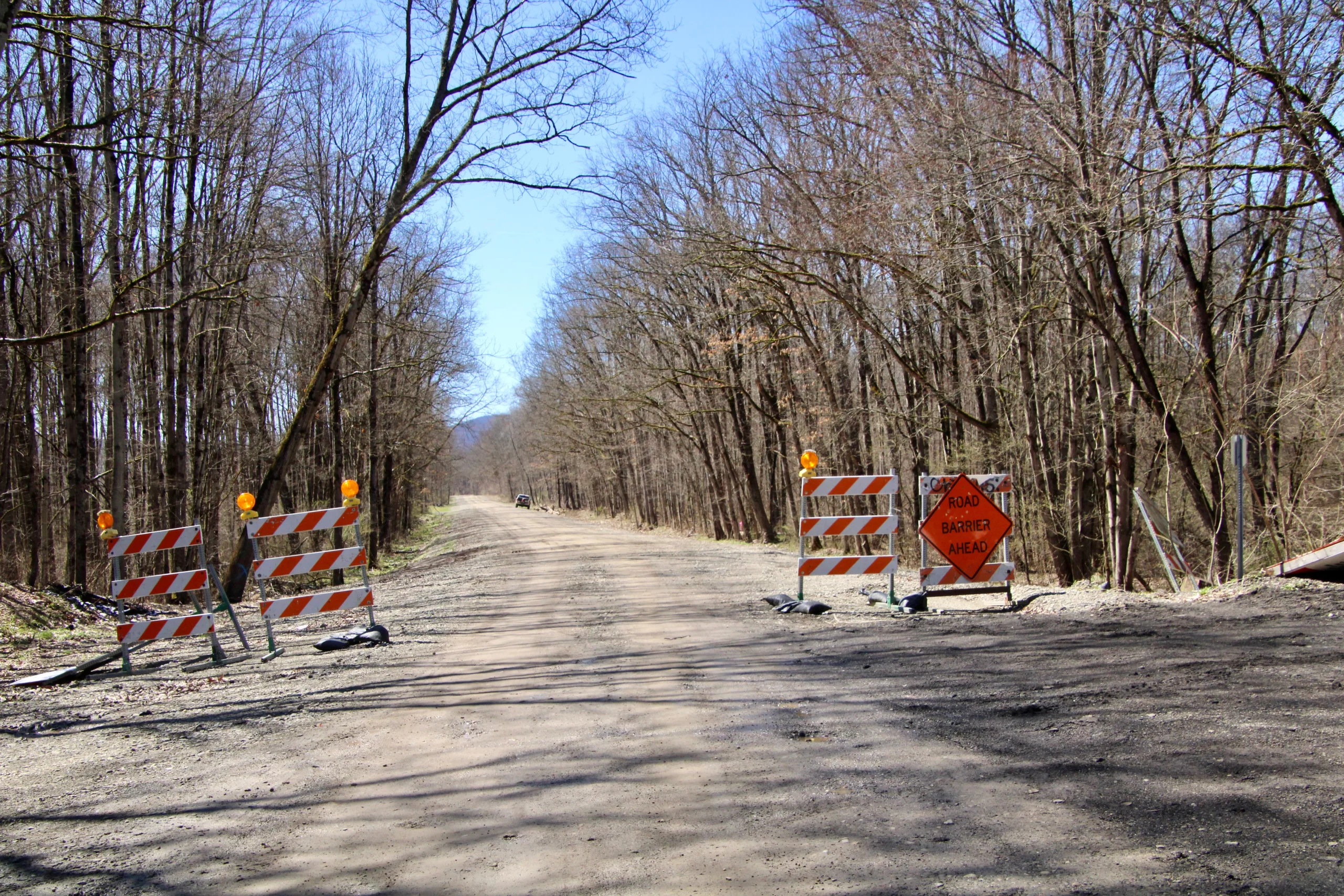 (Rick Miller/Olean Star) This land along Old Route 17 west of Salamanca — part of the “Take Area” for the Allegheny Reservoir — may someday again be a place for Senecas to build homes and raise families. The Seneca Nation is seeking the return of lands between 1,340 and 1,365 food elevation.