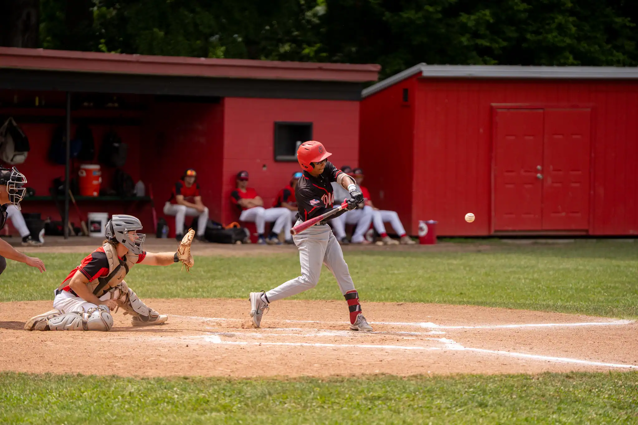 FILE -- Josh Wilson at the plate during the Oilers' double-header against Dansville on Monday. Seeing the Gliders again on Thursday, Wilson finished 1-for-2 at the plate, scoring twice. | Photo by Hunter O. Lyle