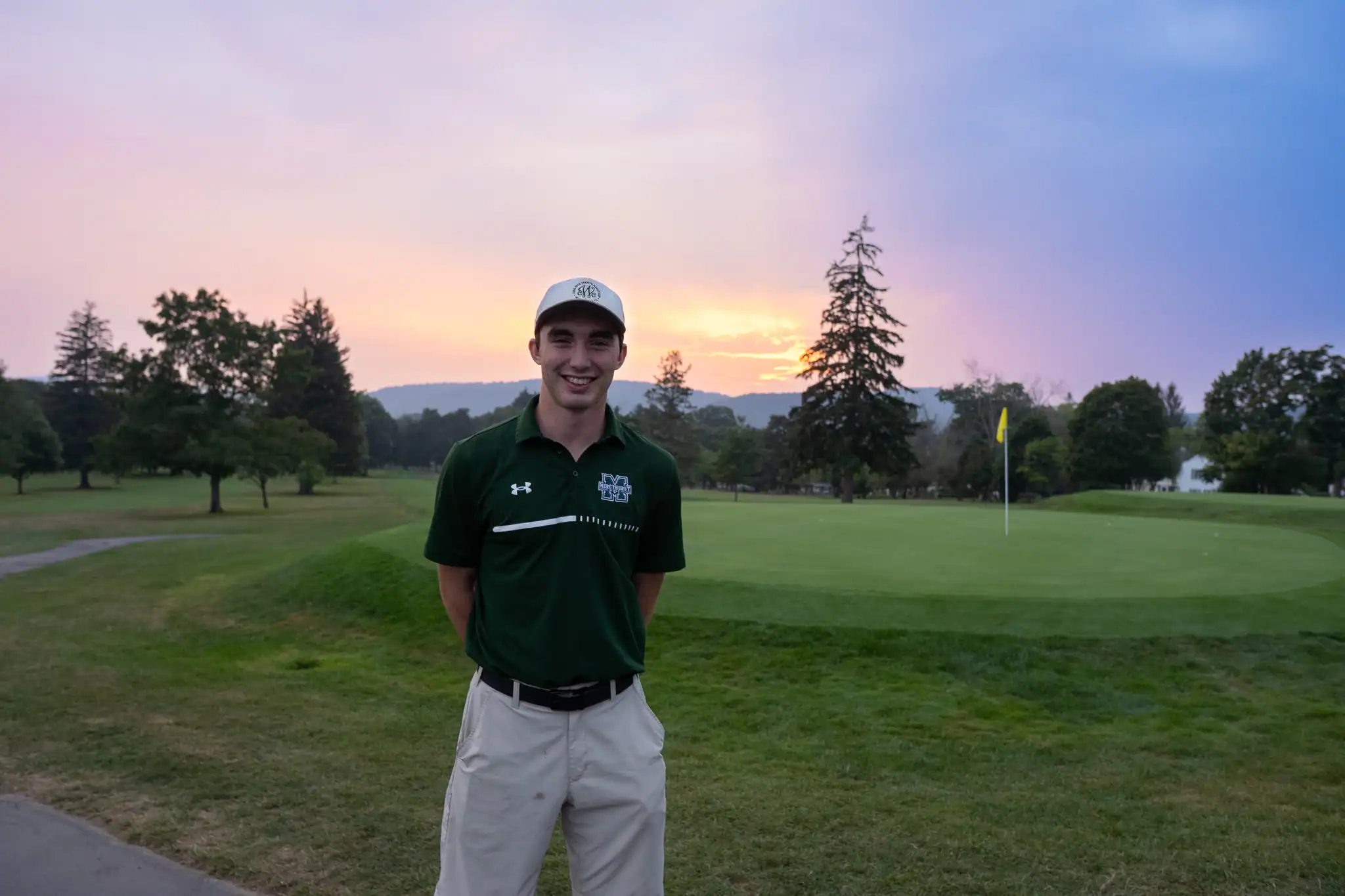 Shooting a days-best 69, Darien Swanson earned the top spot in the first day of the Southwestern New York-Northwestern Pennsylvania Men’s Amateur tournament. | Photo by Hunter O. Lyle