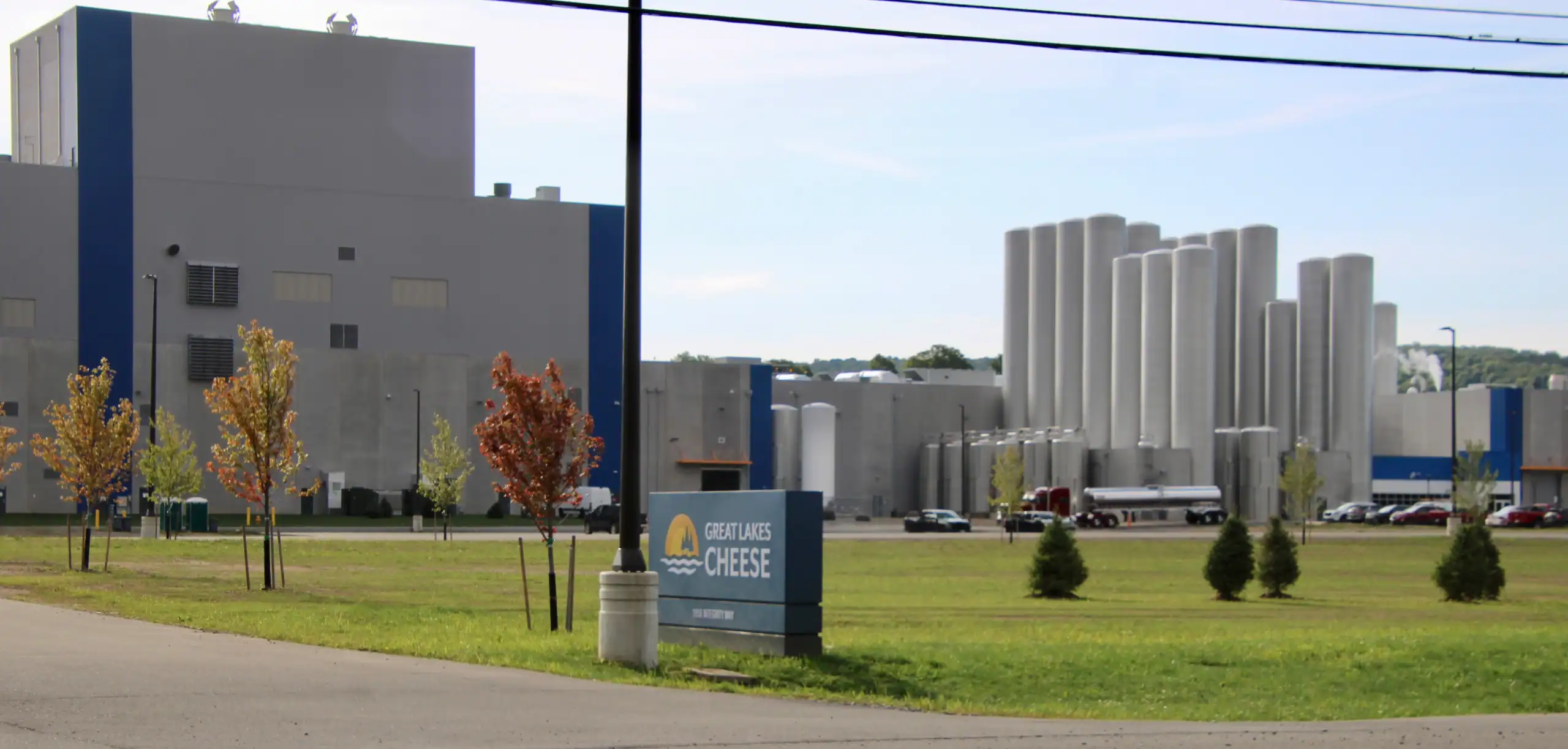 (Rick Miller/Olean Star) The Great Lakes Cheese facility north of Franklinville, has suspended discharge of treated water into Ischua Creek under order from the state Department of Environmental Conservation after a significant fish kill in Ischua Creek earlier this week.
