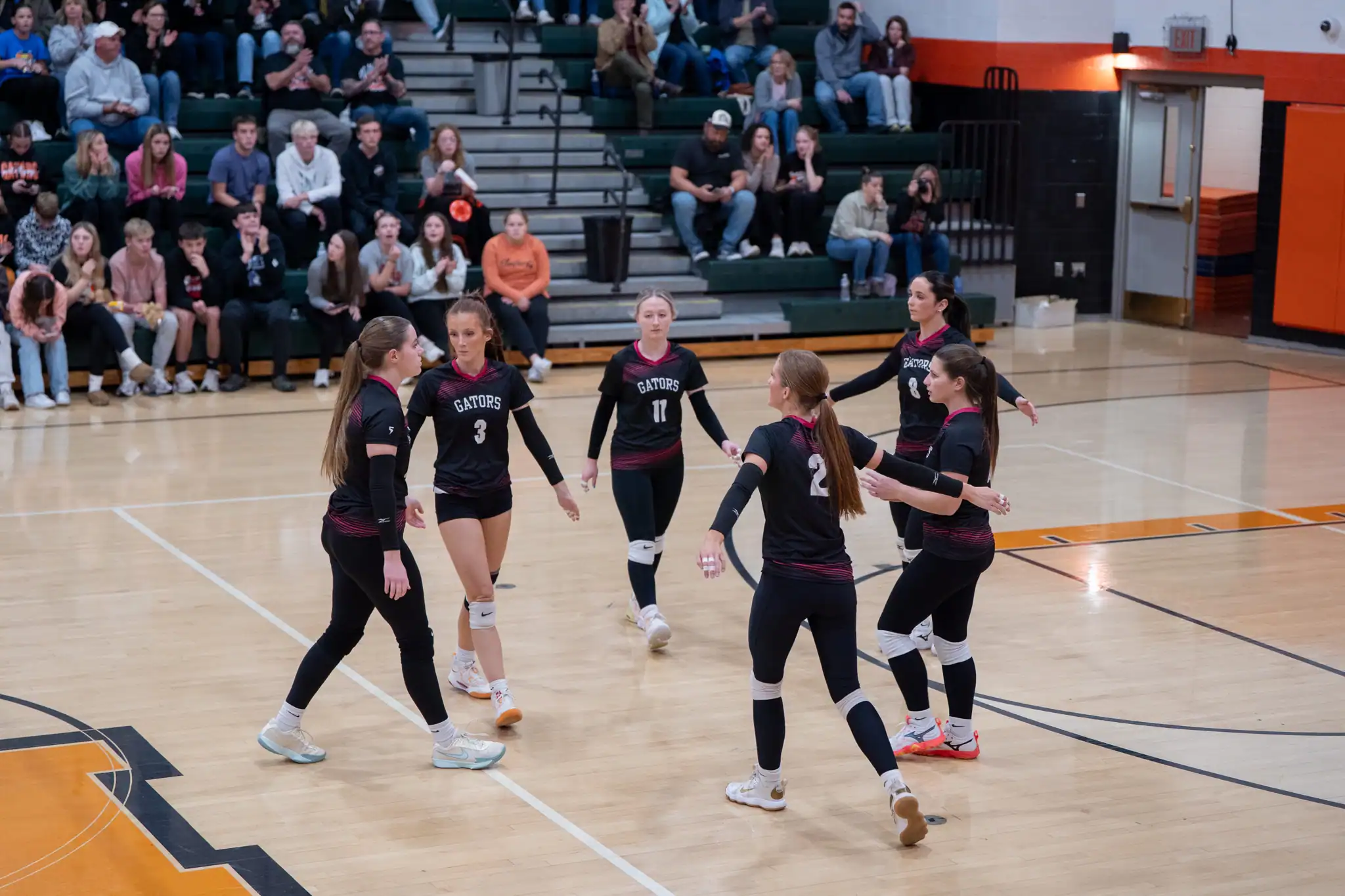 After sweeping Coudersport for the third time this season, the Port Allegany volleyball team advanced to the District 9 Class A semifinals. | Photo by Hunter O. Lyle