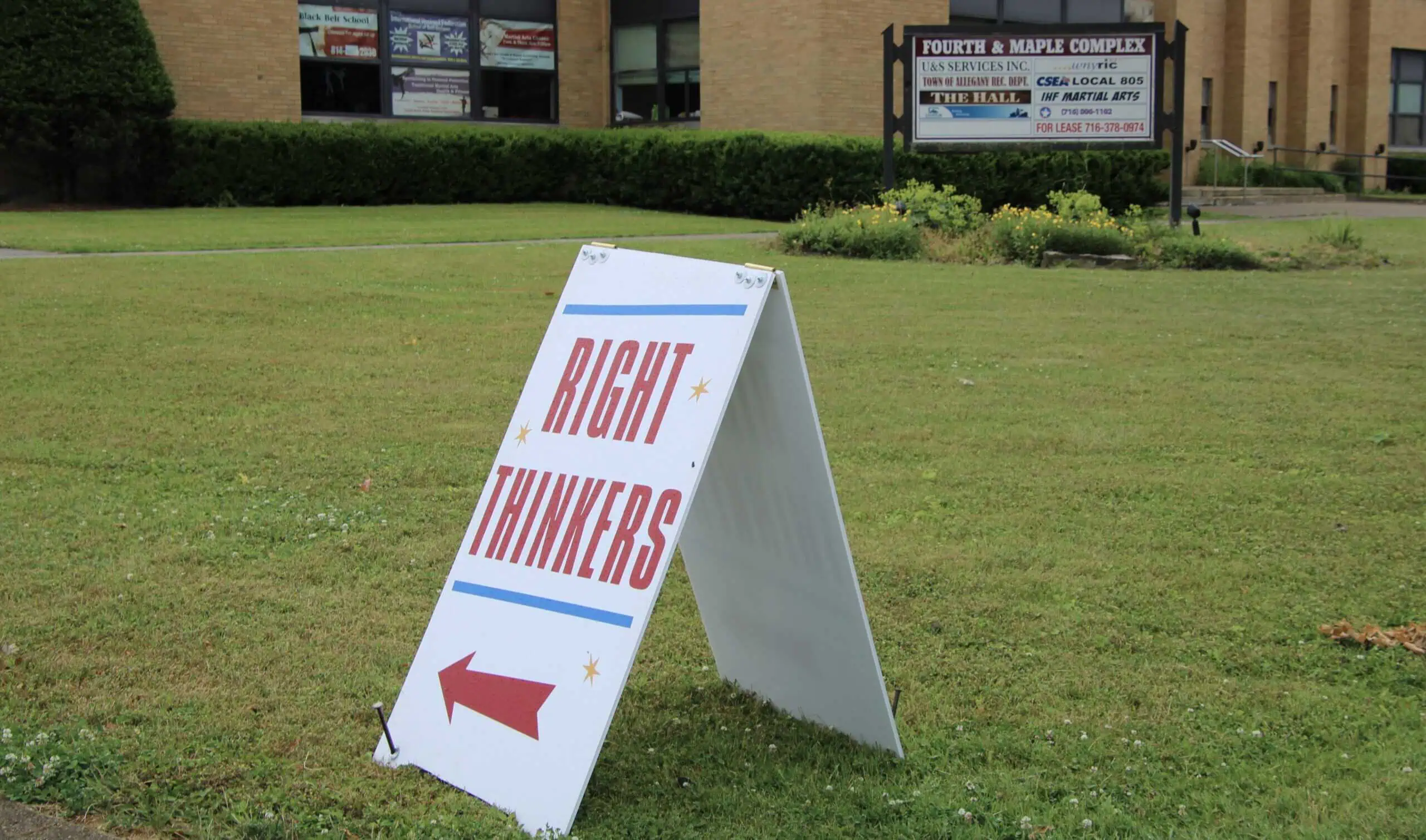 (Rick Miller/Olean Star) The Right Thinkers will discuss "energy disater' at its monthly meeting Monday night at The Hall in Allegany.