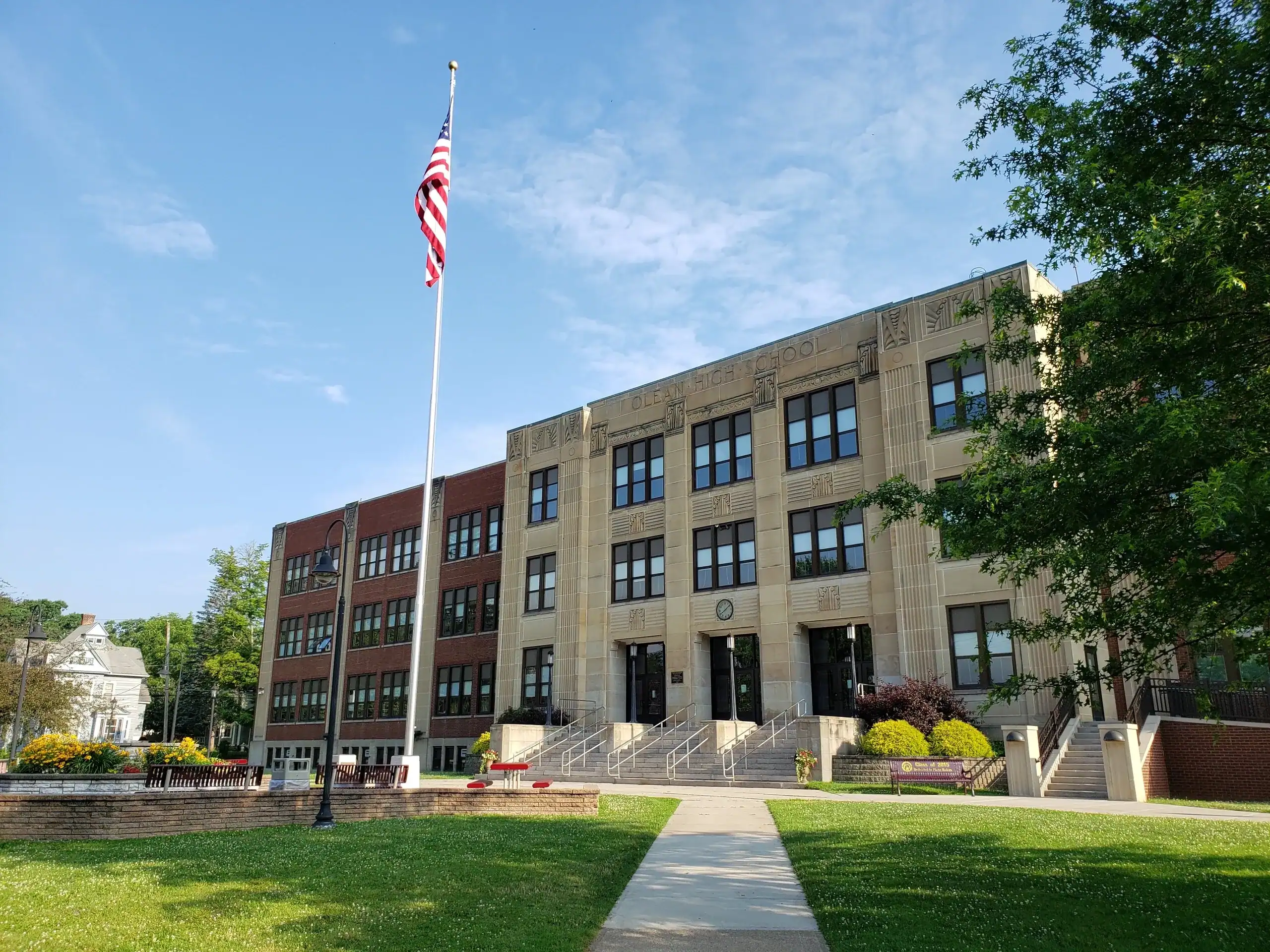 (Olean City Schools) Olean High School .