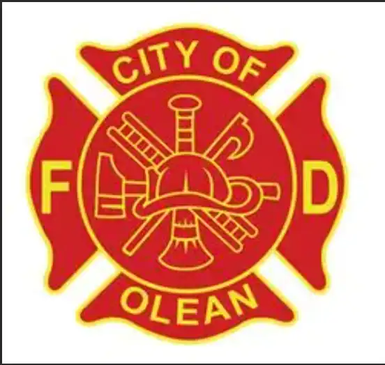 (Olean Fire Department) Olean firefighters responded to two fires on New Year's Day, including one at Paul Brown Motors on East State Street. No injuries were reported.